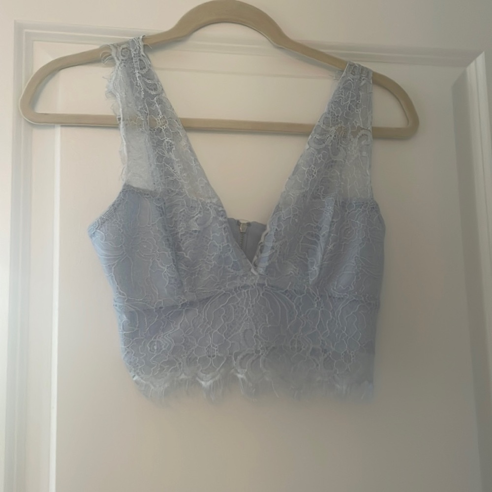 Topshop Lace Bralette/Crop Top